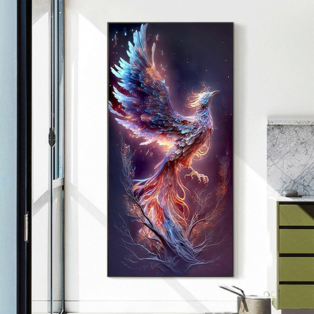 Soaring Phoenix - Full Square Drill Diamond Painting 40*80CM