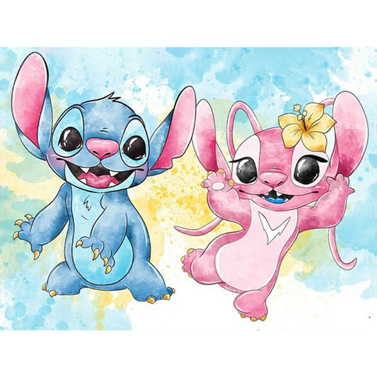 Stitch - Full Round Drill Diamond Painting 40*30CM