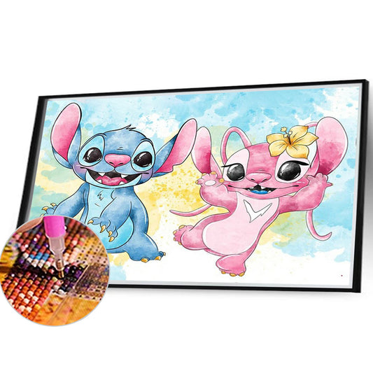 Stitch - Full Round Drill Diamond Painting 40*30CM