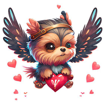 Yorkshire Terrier - Full Round Drill Diamond Painting 30*30CM