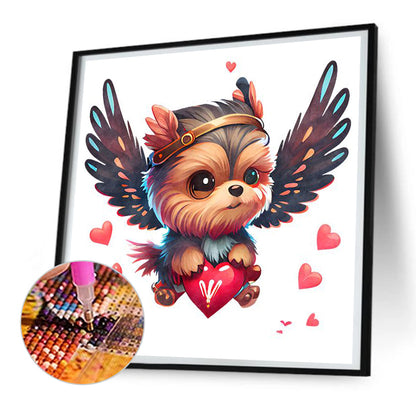 Yorkshire Terrier - Full Round Drill Diamond Painting 30*30CM