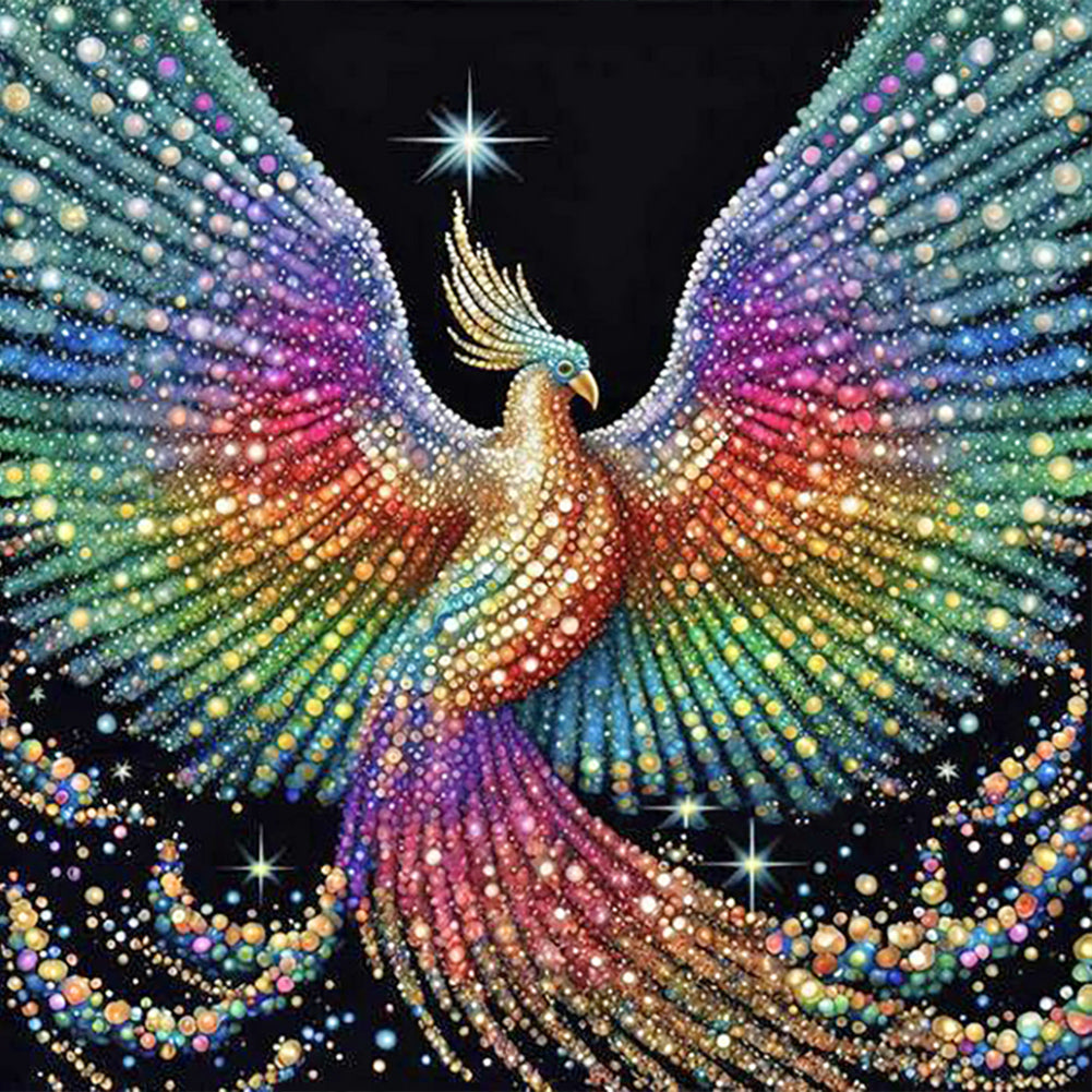 Phoenix - Full Round Drill Diamond Painting 30*30CM