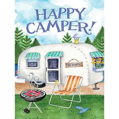Camping - AB Dril Square Diamond Painting 30*40CM