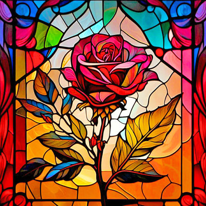 Roses - Full Round Drill Diamond Painting 30*30CM