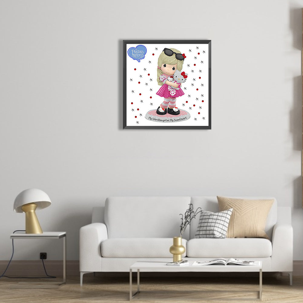 Precious Memory Doll - Special Shaped Drill Diamond Painting 30*30CM