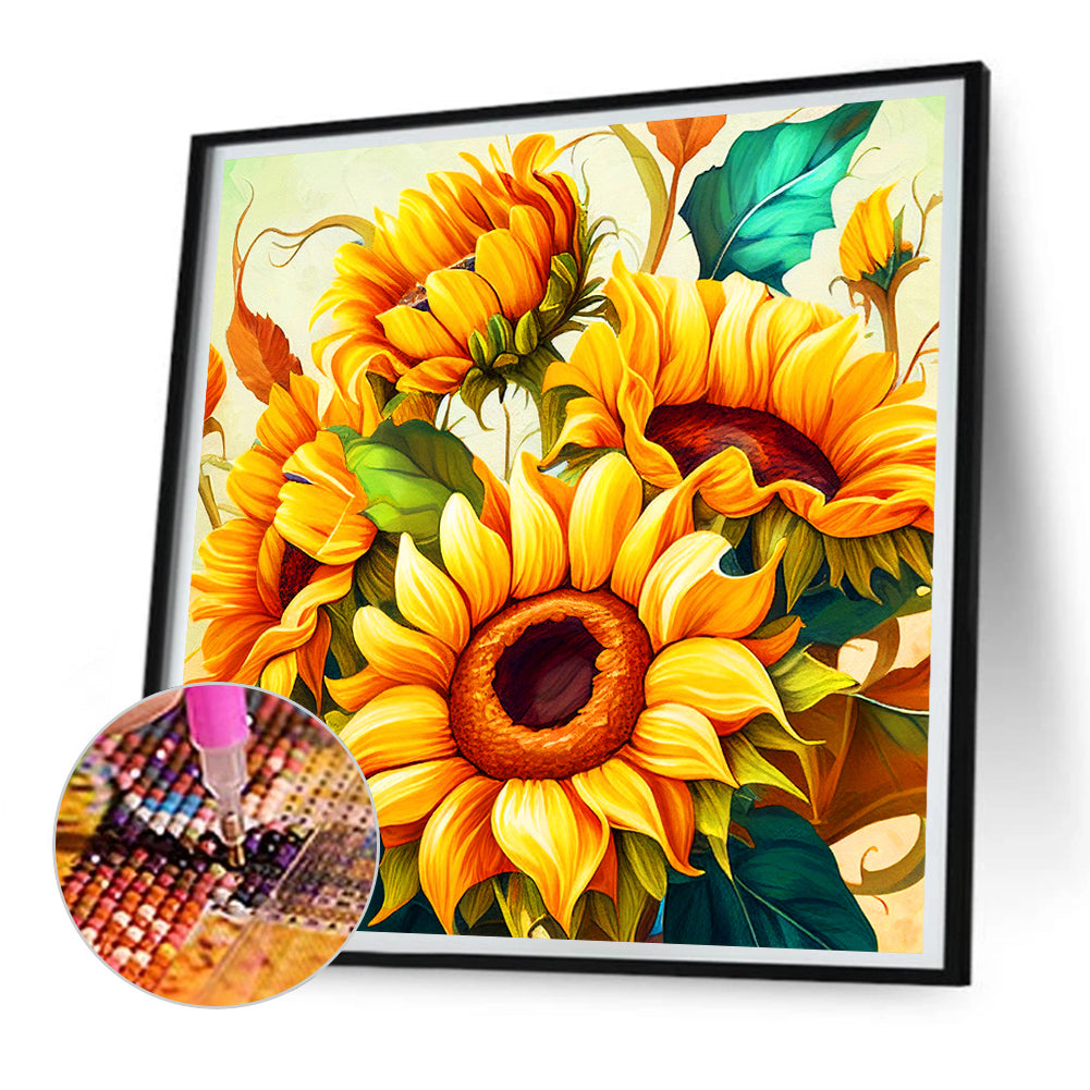 Born To The Sun - Full Round Drill Diamond Painting 30*30CM
