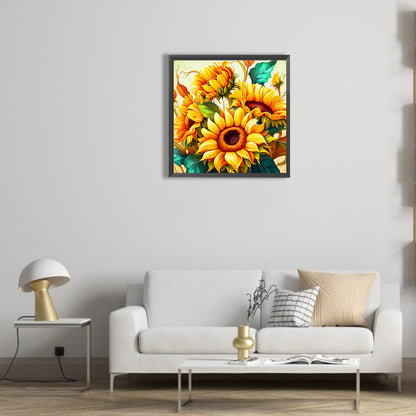 Born To The Sun - Full Round Drill Diamond Painting 30*30CM