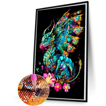 Pterosaur - Full Round Drill Diamond Painting 35*50CM