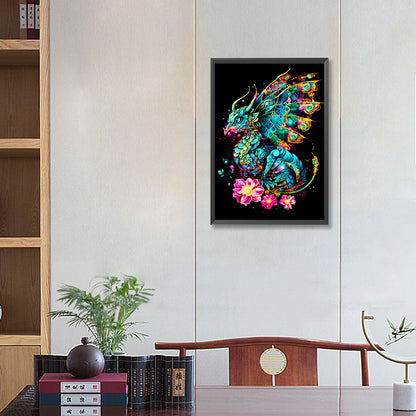 Pterosaur - Full Round Drill Diamond Painting 35*50CM