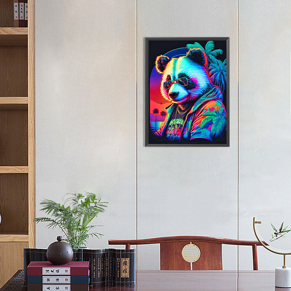 Panda - Full Round Drill Diamond Painting 30*40CM