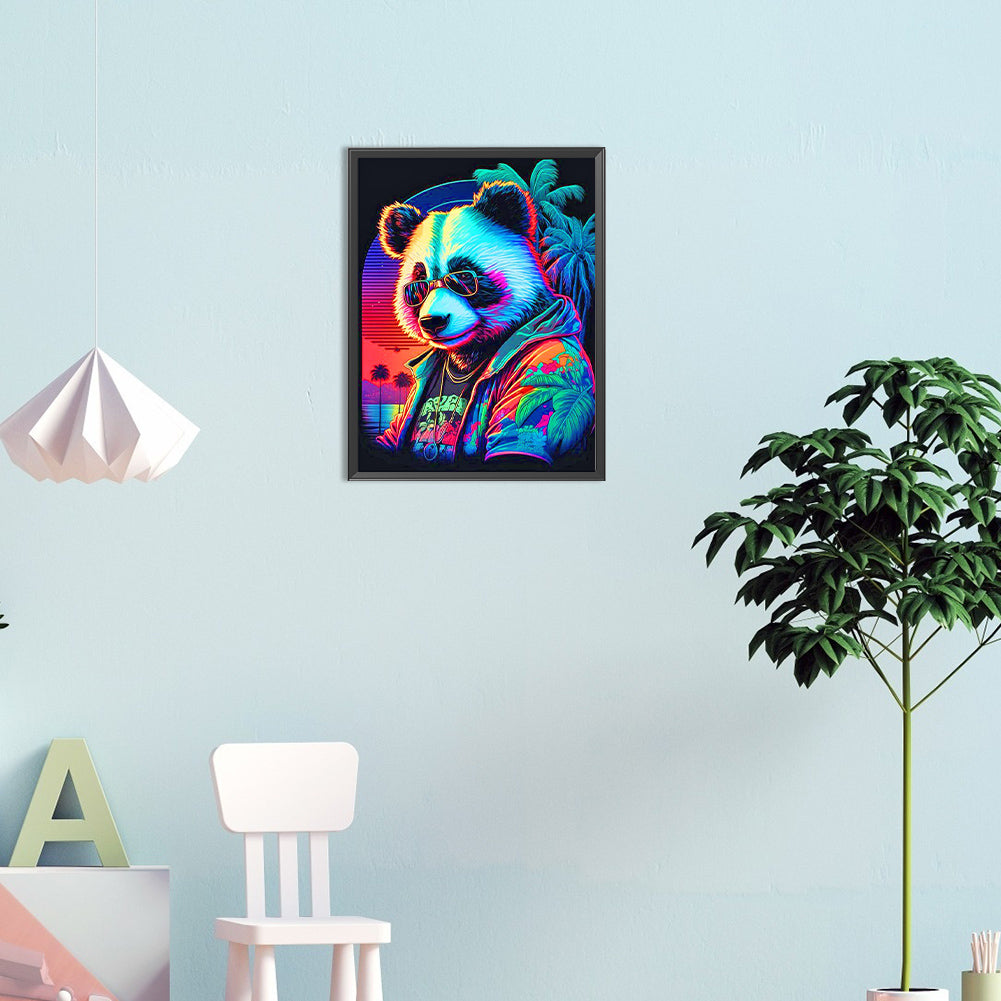 Panda - Full Round Drill Diamond Painting 30*40CM
