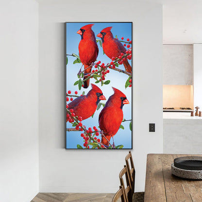 Cardinal - Full Round Drill Diamond Painting 40*70CM