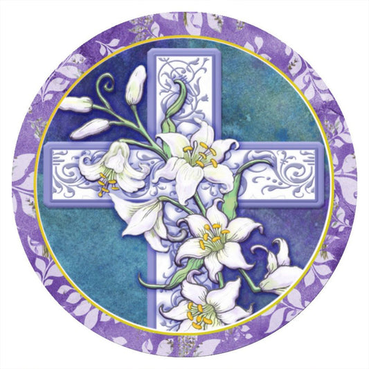 Cross - Full Round Drill Diamond Painting 30*30CM