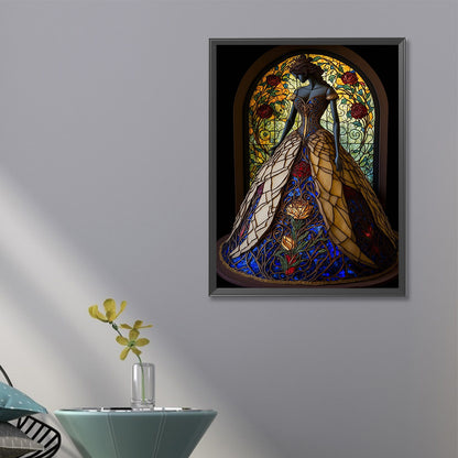 Colorful Skirt - Full Round Drill Diamond Painting 40*60CM