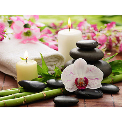 Zen Pebbles - Full Round Drill Diamond Painting 40*30CM