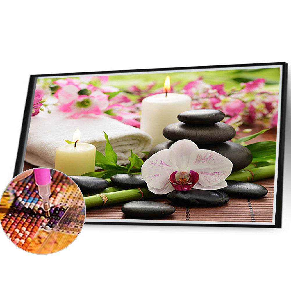 Zen Pebbles - Full Round Drill Diamond Painting 40*30CM