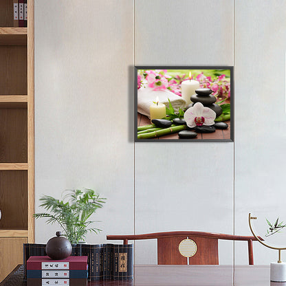Zen Pebbles - Full Round Drill Diamond Painting 40*30CM