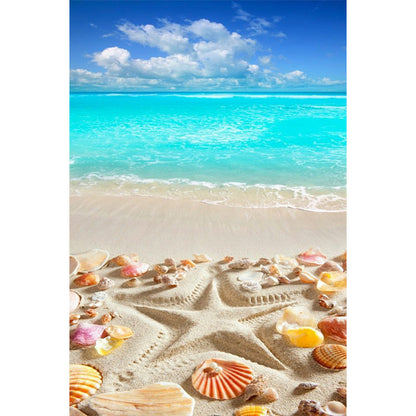 Beach Shells - Full Round Drill Diamond Painting 40*60CM