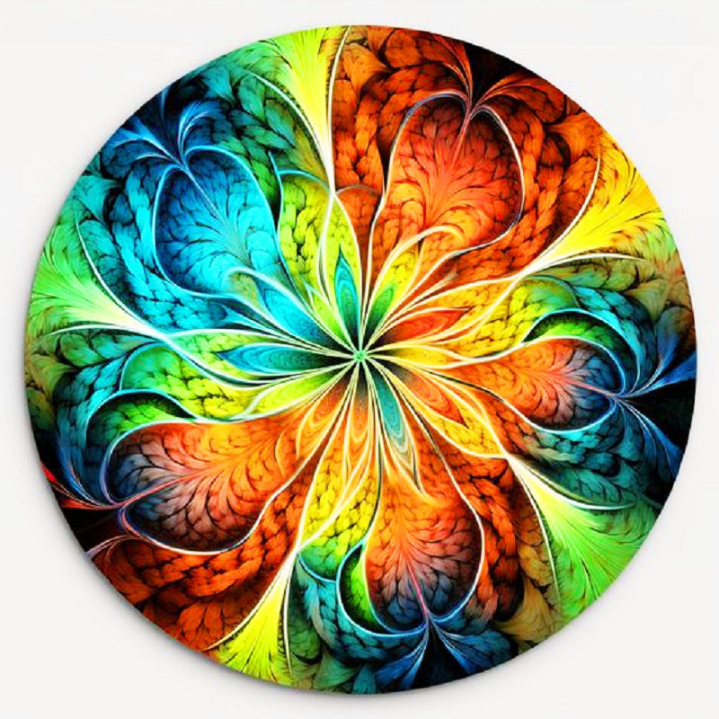 Colored Petals - Full Round Drill Diamond Painting 30*30CM