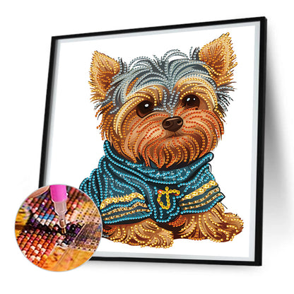 Yorkshire Terrier - Special Shaped Drill Diamond Painting 30*30CM