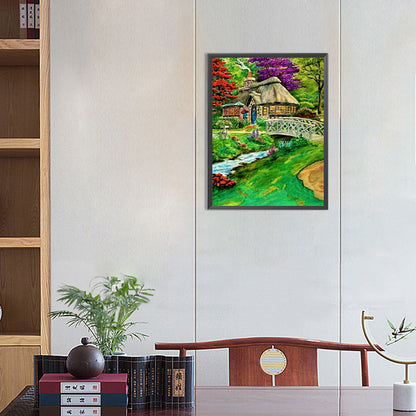 Country Garden - Full Round Drill Diamond Painting 30*40CM
