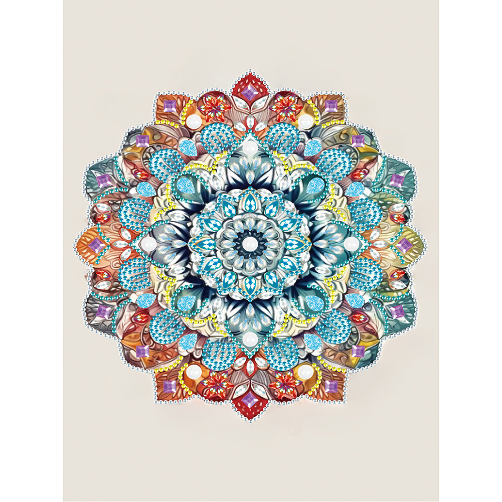 Mandala - Special Shaped Drill Diamond Painting 30*40CM