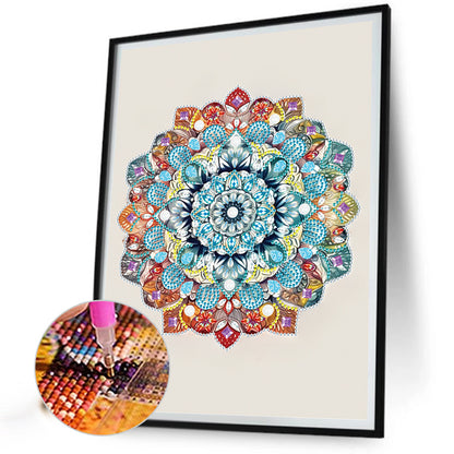 Mandala - Special Shaped Drill Diamond Painting 30*40CM