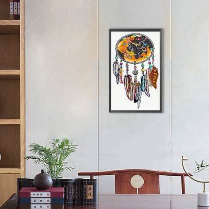 Peace Dream Catcher - Special Shaped Drill Diamond Painting 30*50CM