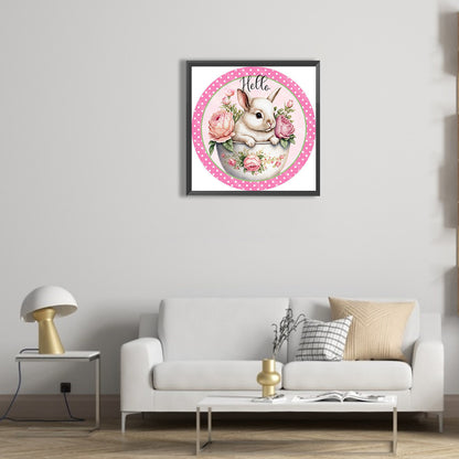 Bunny Garland - Full Round Drill Diamond Painting 30*30CM