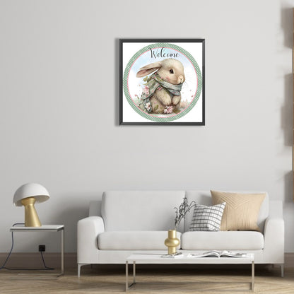 Bunny Garland - Full Round Drill Diamond Painting 30*30CM