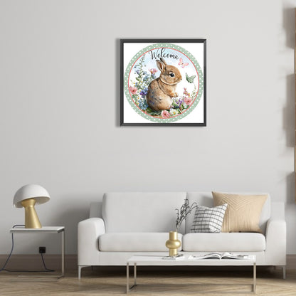 Bunny Garland - Full Round Drill Diamond Painting 30*30CM