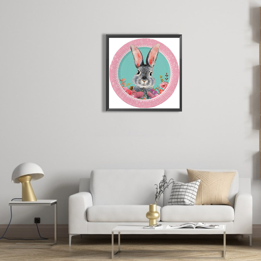 Bunny Garland - Full Round Drill Diamond Painting 30*30CM