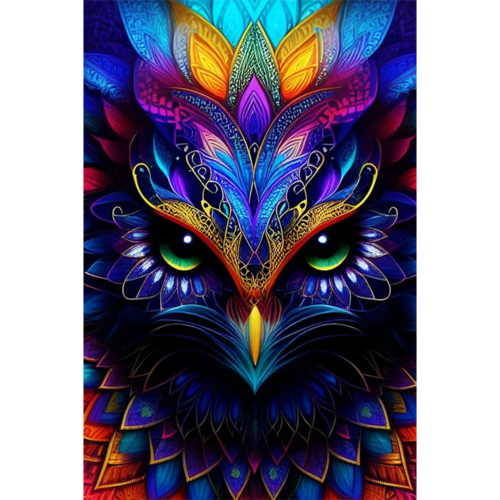 Night Owl - Full Round Drill Diamond Painting 40*60CM
