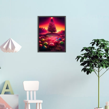 Forest - Full Round Drill Diamond Painting 30*40CM