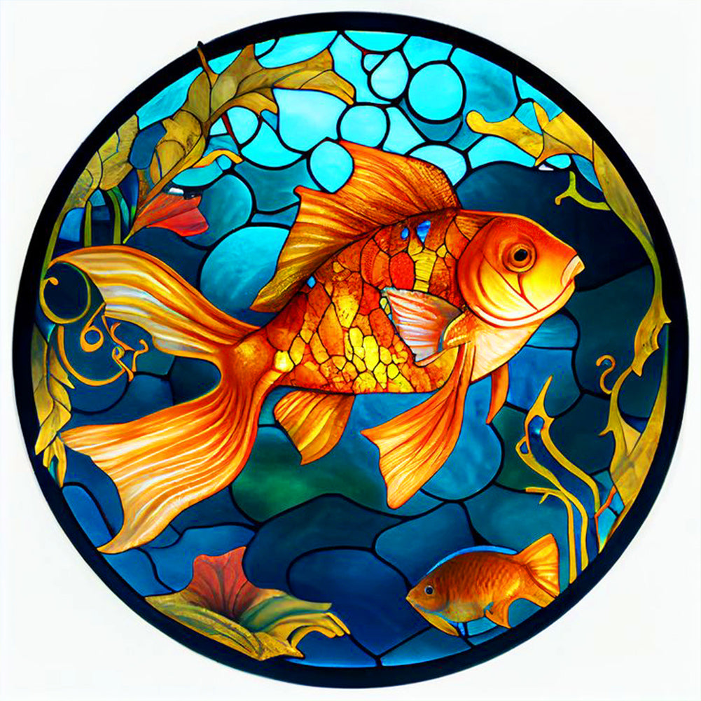 Goldfish - Full Round Drill Diamond Painting 30*30CM