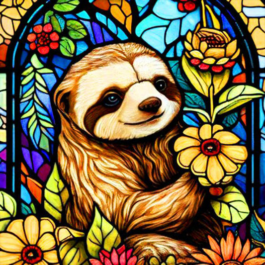 Sloth - Full Round Drill Diamond Painting 30*30CM