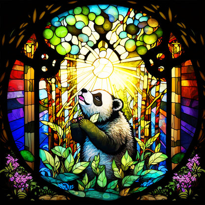 Panda - Full Round Drill Diamond Painting 30*30CM