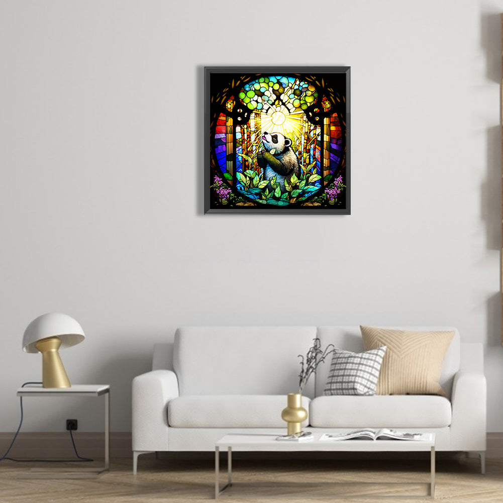 Panda - Full Round Drill Diamond Painting 30*30CM