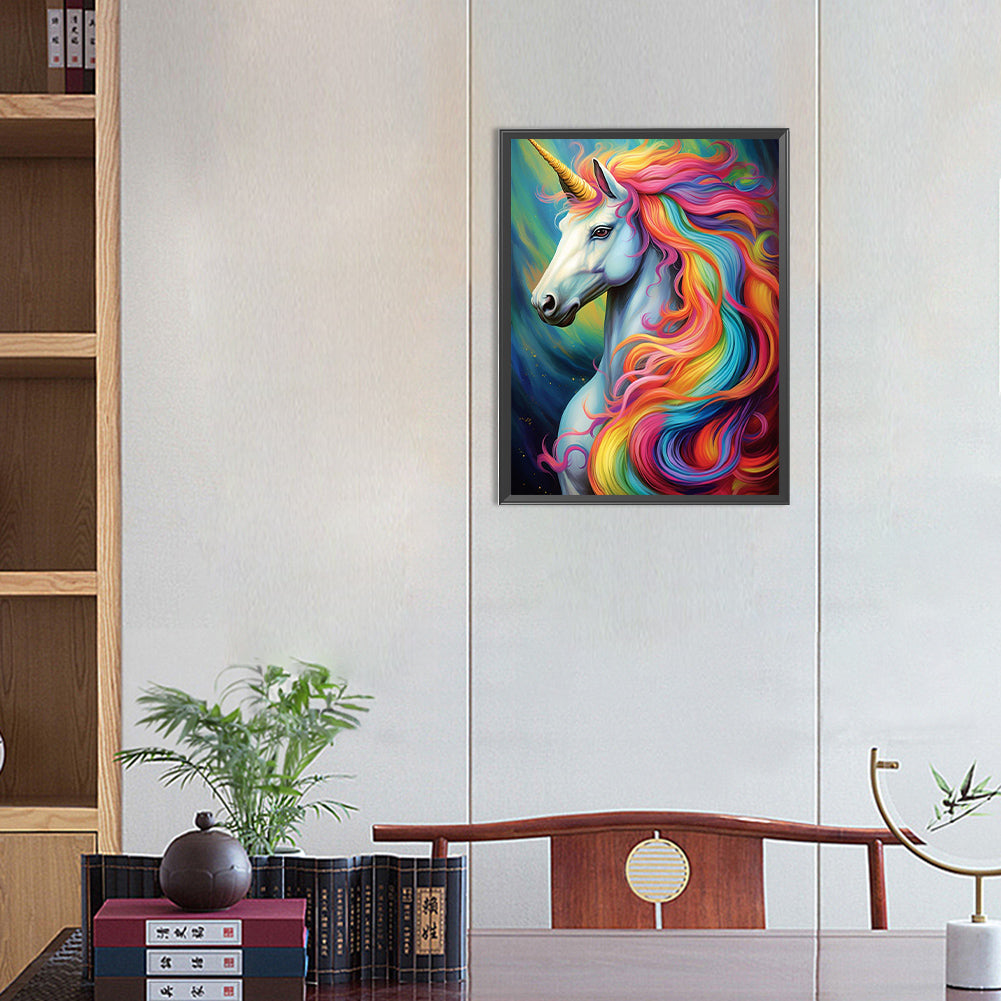 Colorful Horse - Full Round Drill Diamond Painting 30*40CM