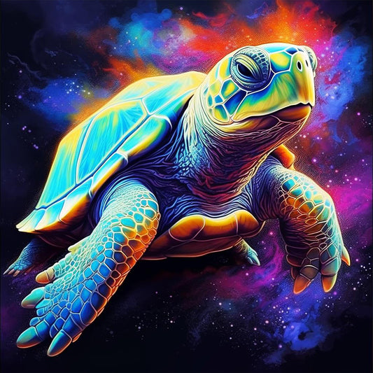 Turtle - Full Round Drill Diamond Painting 30*30CM