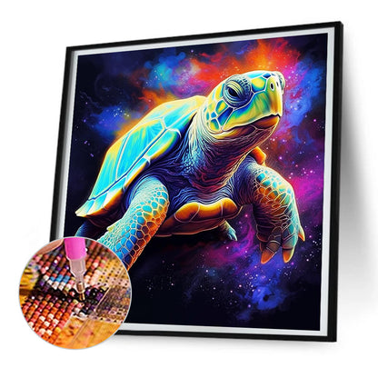 Turtle - Full Round Drill Diamond Painting 30*30CM