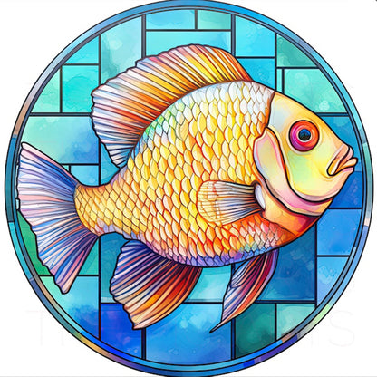 Grass Carp - Full Round Drill Diamond Painting 30*30CM