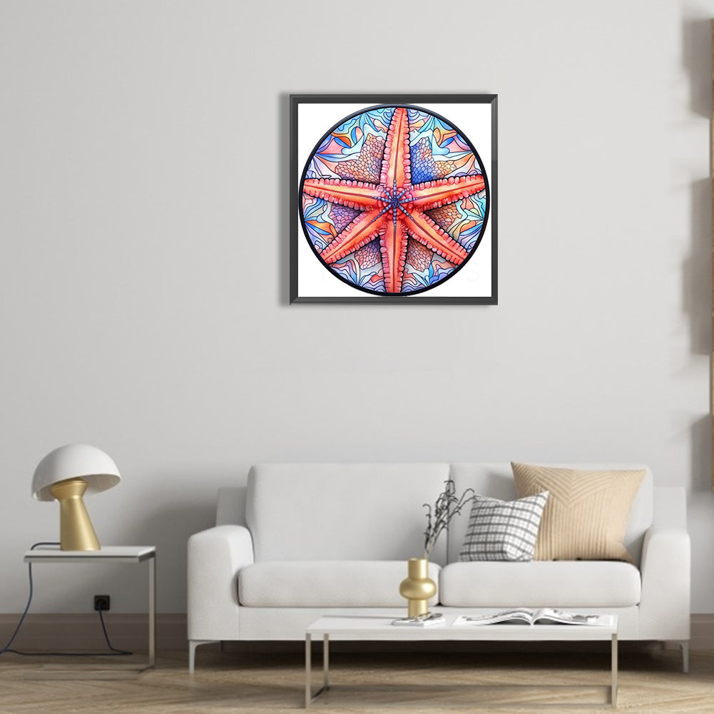 Starfish - Full Round Drill Diamond Painting 30*30CM