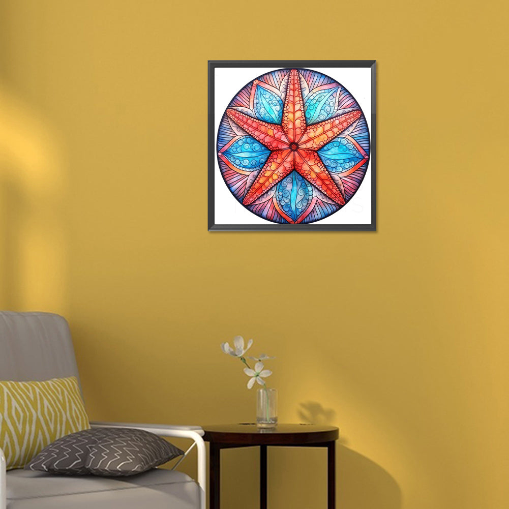 Starfish - Full Round Drill Diamond Painting 30*30CM