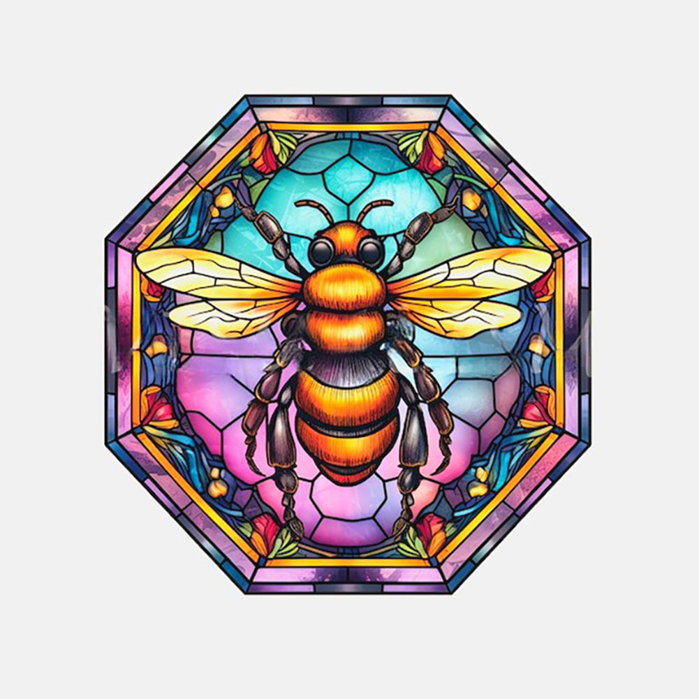 Bee - Full Round Drill Diamond Painting 30*30CM