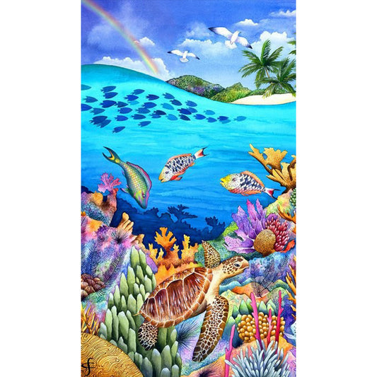 Marine Life - Full Round Drill Diamond Painting 40*70CM