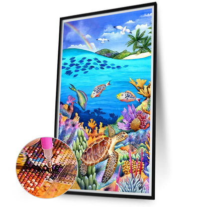 Marine Life - Full Round Drill Diamond Painting 40*70CM