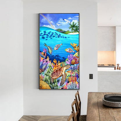 Marine Life - Full Round Drill Diamond Painting 40*70CM