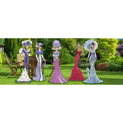 Miss - Full Round Drill Diamond Painting 80*30CM