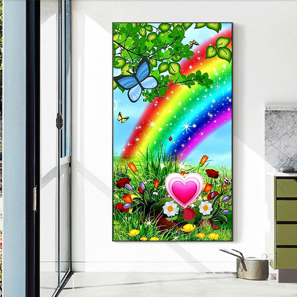 Rainbow - Full Round Drill Diamond Painting 40*70CM